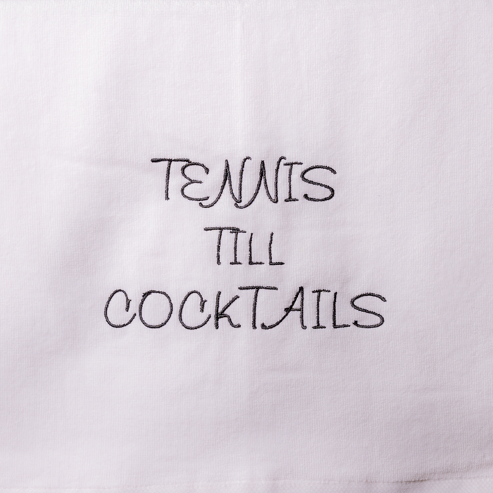 Tennis Towel - Tennis Till Cocktails